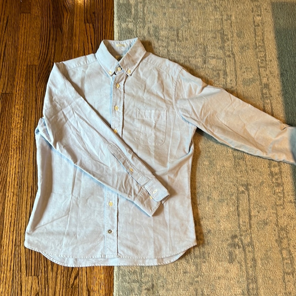 Taylor Stitch - Light Blue Oxford - Size 40